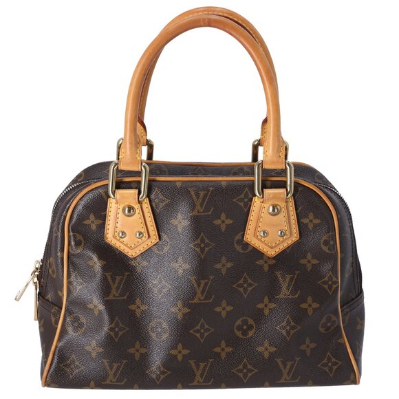 Louis Vuitton Manhattan PM Monogram Handbag M40026 Canvas - Picture 4 of 8
